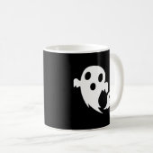 Witte Boo Koffiemok (Voorkant rechts)
