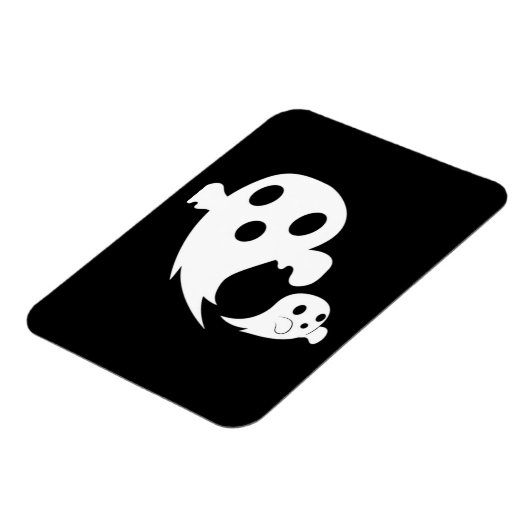 Witte Boo  Magneet (Linkerzijde)