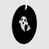 Witte Boo Ornament (voorkant)