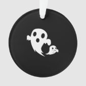 Witte Boo Ornament (voorkant)