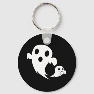 Witte Boo Sleutelhanger
