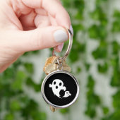 Witte Boo Sleutelhanger (Hand)