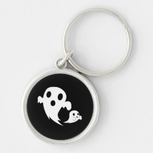 Witte Boo Sleutelhanger