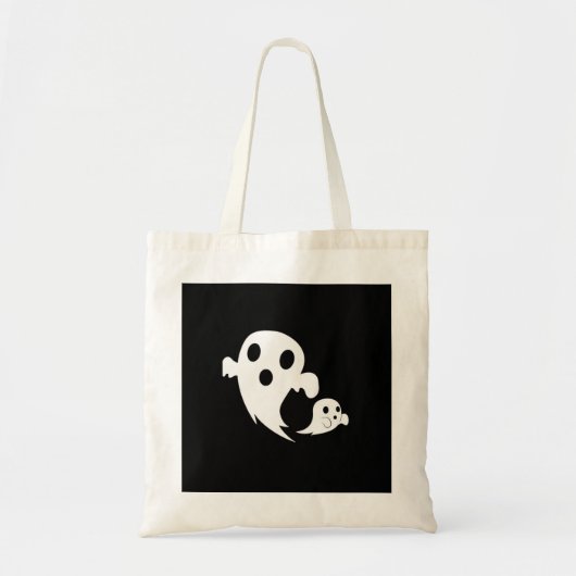 Witte Boo  Tote Bag (Voorkant)