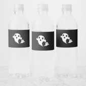 Witte Boo Waterfles Etiket (Flessen)