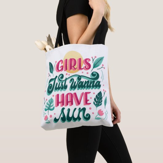Witte boodschappentas met zwarte handvatten tote bag (Dichtbij)