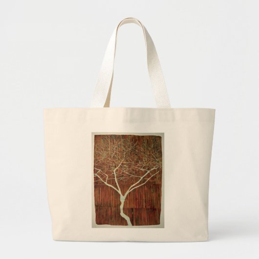 Witte boom 2006 grote tote bag (Voorkant)