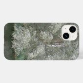 Witte boom en rivierlandschap Case-Mate iPhone case (Achterkant (horizontaal))