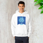 Witte boom in de sneeuw hoodie