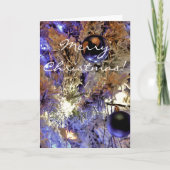 Witte boom [Kerst Kaart] Feestdagen Kaart (Voorkant)