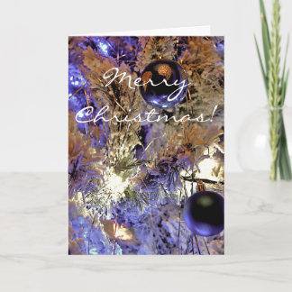 Witte boom [Kerst Kaart] Feestdagen Kaart