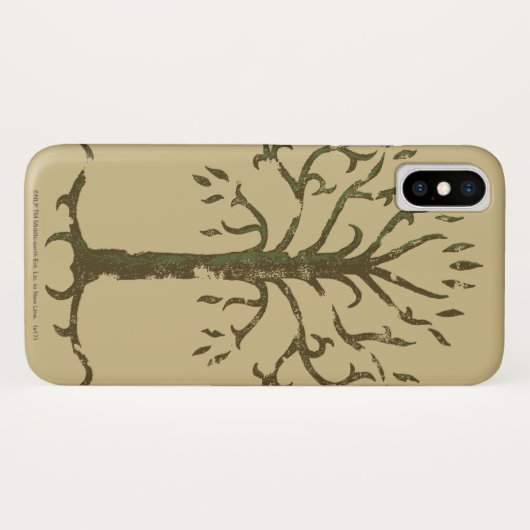 Witte boom van Gondor Case-Mate iPhone Case (Achterkant (horizontaal))