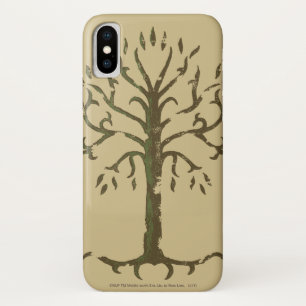 Witte boom van Gondor iPhone X Hoesje