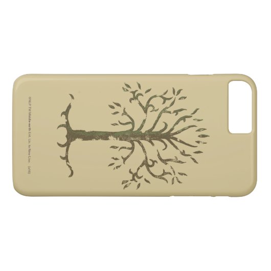 Witte boom van Gondor Case-Mate iPhone Case (Achterkant (Horizontaal))