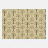 Witte boom van Gondor Inpakpapier Vel (Voorkant)