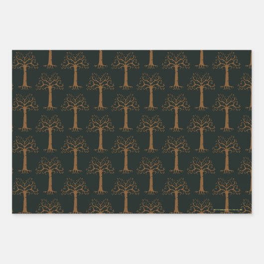 Witte boom van Gondor Inpakpapier Vel (Voorkant 2)