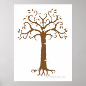 Witte boom van Gondor Poster (Voorkant)