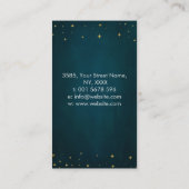 Witte boom van het leven - Yggdrasil - Kleurrijke  Visitekaartje (Achterkant)