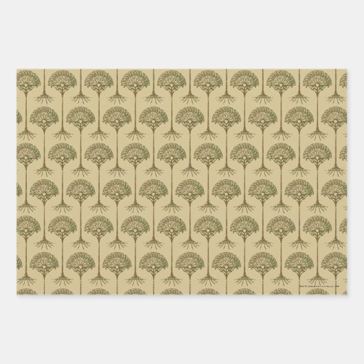 Witte boom van Númenor Inpakpapier Vel (Voorkant 2)