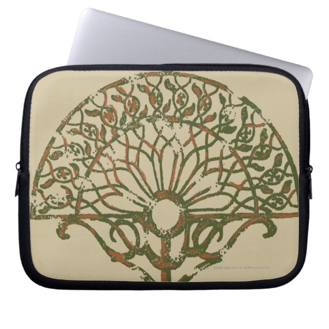Witte boom van Númenor Laptop Sleeve (Voorkant)