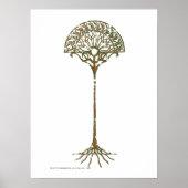 Witte boom van Númenor Poster (Voorkant)