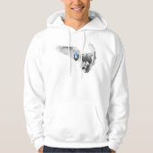 Witte boomgaard hoodie (Voorkant)
