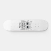 Witte boomgaard persoonlijk skateboard (Horizontaal)