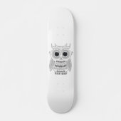 Witte boomgaard persoonlijk skateboard (Voorkant)
