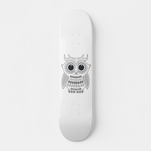 Witte boomgaard persoonlijk skateboard (Voorkant)