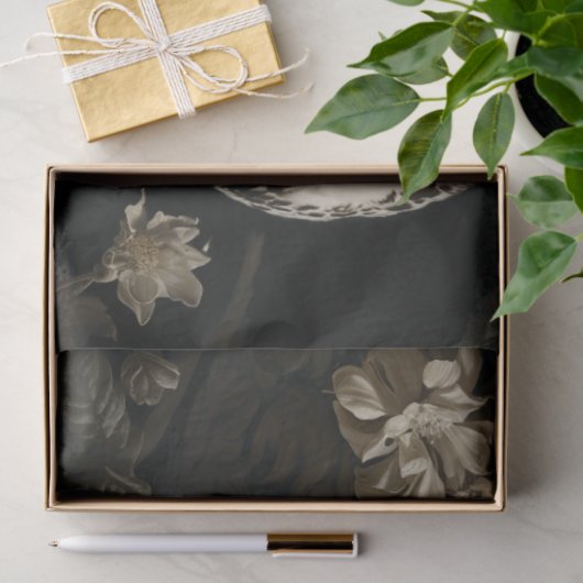 Witte boomgaard tissuepapier (Geschenk)