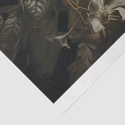 Witte boomgaard tissuepapier (Detail)