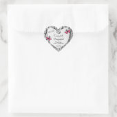 Witte boomschors Roze Butterfly Product Labels Log (Tas)