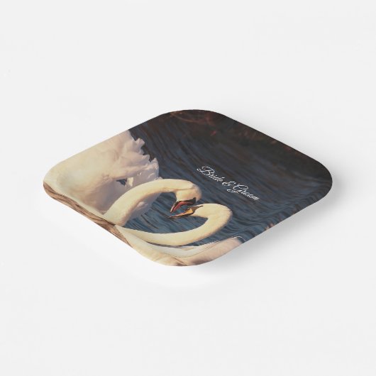 Witte Bord van swans-papier (Gebogen)