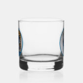 Witte-borst Nuthatch in Sneeuw Whisky Glas (Rechts)