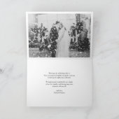 Witte Borstel Calligrafie Script Bedankt Foto (Binnen)