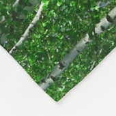 WITTE BOS FLEECE DEKEN (Hoek)