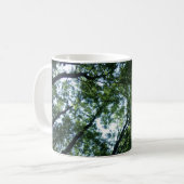 Witte bos koffiemok (Voorkant links)