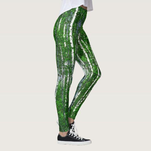 WITTE BOS LEGGINGS (Rechts)