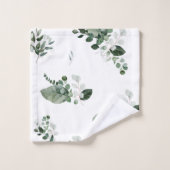 WITTE BOTANISCHE BATHROOM TOWEL SET BAD HANDDOEK (Wasdoekje)