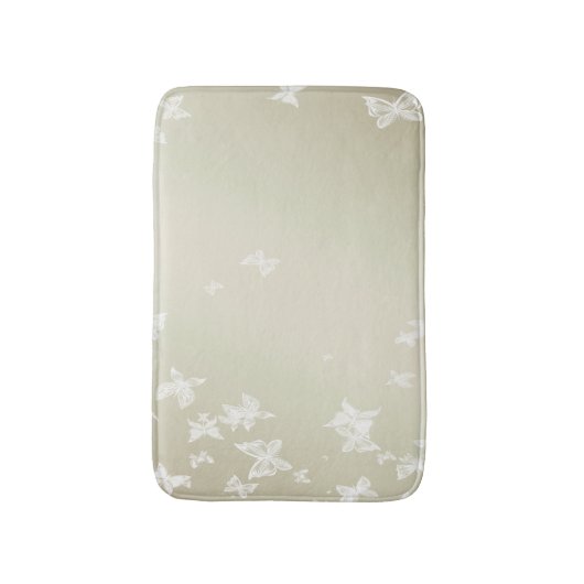 Witte boter badmat (Voorkant Verticaal)