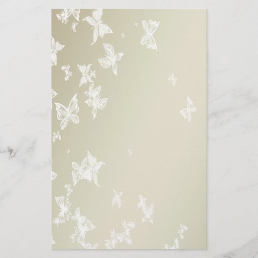 Witte boter briefpapier (Voorkant)