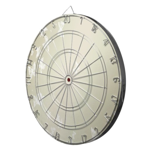 Witte boter dartbord (Voorkant Rechts)