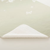 Witte boter sherpa deken (3/4)