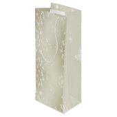 Witte boter wijn cadeautas (Achterkant Gekanteld)