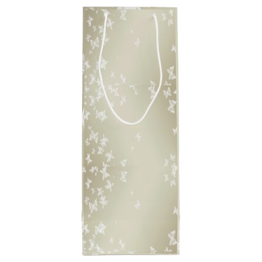 Witte boter wijn cadeautas (Achterkant)