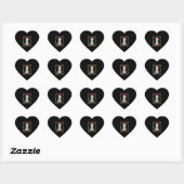 Witte Boxer Hond Lelijke Kerst Sweater Grappige Ke Hart Sticker (Vel)