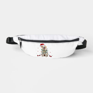 Witte Boxer Hond Lelijke Kerst Trui Grappige Kerst Heuptasje