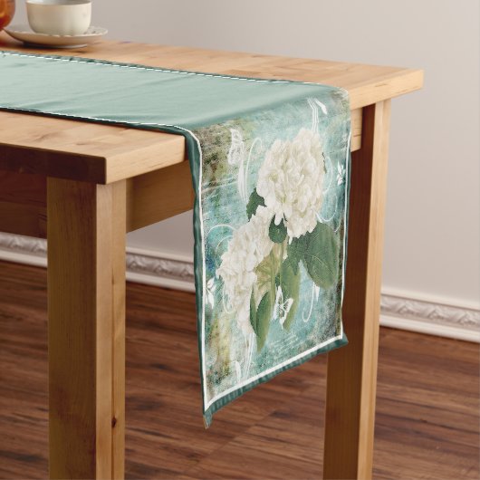 Witte brandkranen, korte tafelblad korte tafelloper (Voorbeeld)