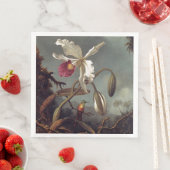 Witte Braziliaanse orchidee Servet (Insitu)