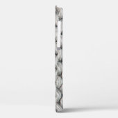 Witte breinwol textuur camouflage foto backgrou Case-Mate iPhone case (Achterkant / Links)